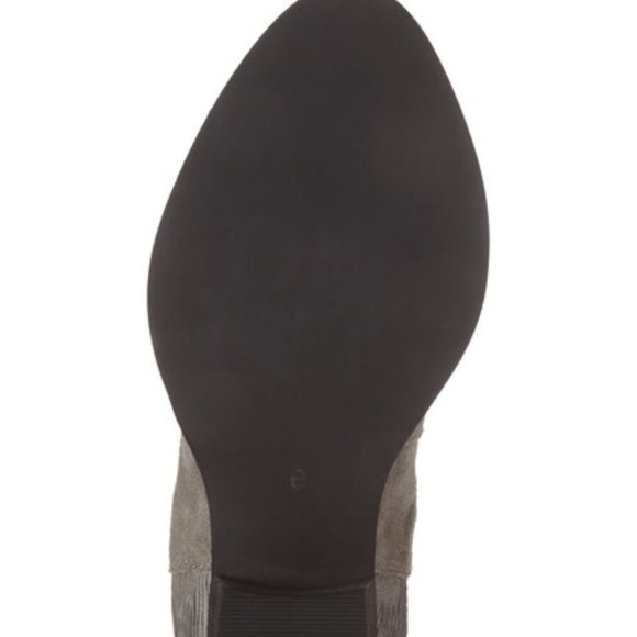 Splendid River Chelsea Gray Suede Bootie 8M - Picture 5 of 5